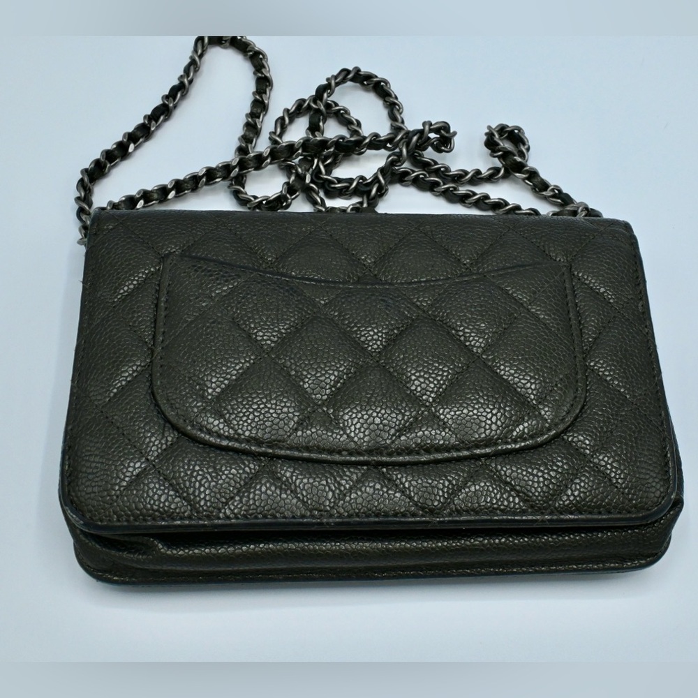 Chanel Quilted CC SHW Wallet on Chain - Picture 5 of 13